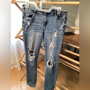 Old navy Rockstar Super Skinny Mid Rise size 8